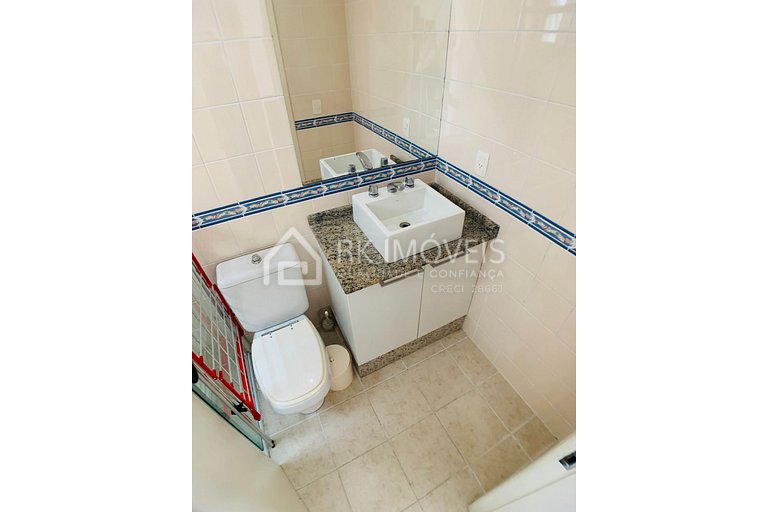 Apartamento Holiday Florianópolis -244B-RK Imóveis Temporada