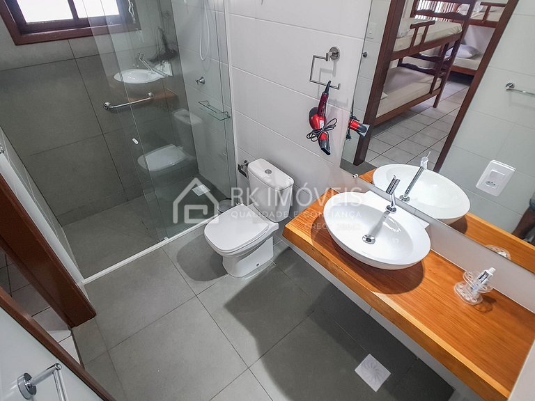 Casa Golfinhos 100m mar nos Ingleses