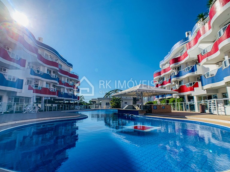Apartamento Holiday Florianópolis -244B-RK Imóveis Temporada