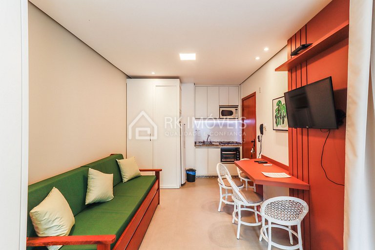 Apartamento Holiday Florianópolis -206A-RK Imóveis Temporada