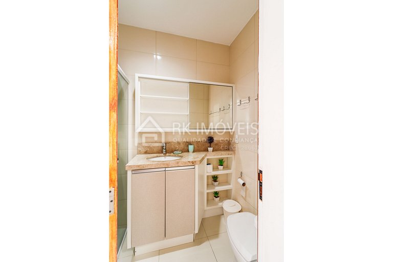 Apartamento Holiday Florianópolis -260B-RK Imóveis Temporada