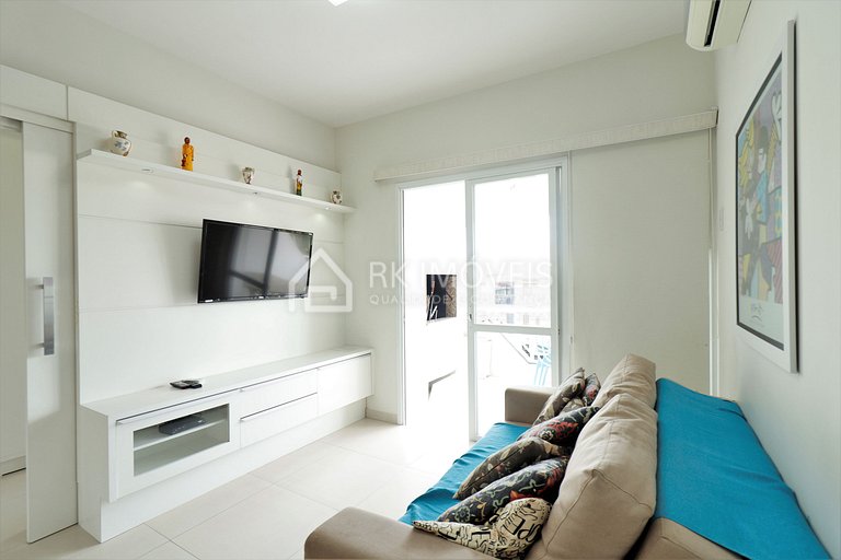Apartamento Holiday Florianópolis -223A-RK Imóveis Temporada
