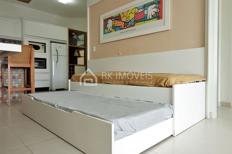 Apartamento Holiday Florianópolis -223A-RK Imóveis Temporada