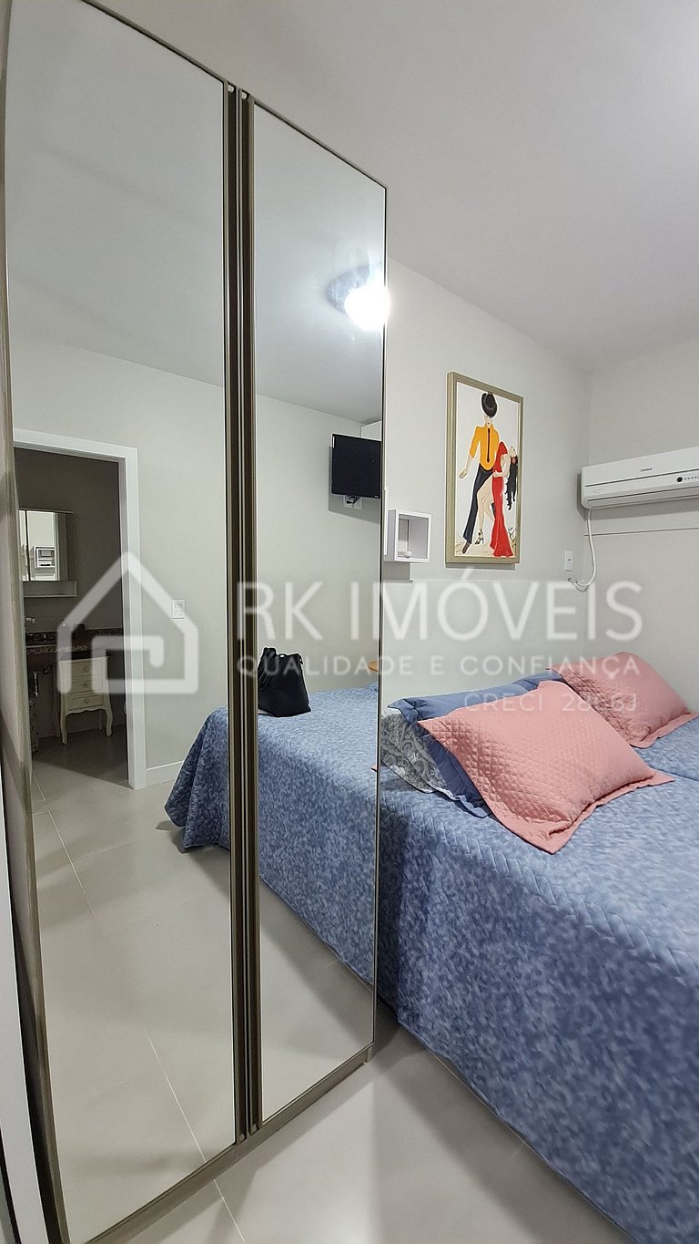 Apartamento Holiday Florianópolis -147B-RK Imóveis Temporada