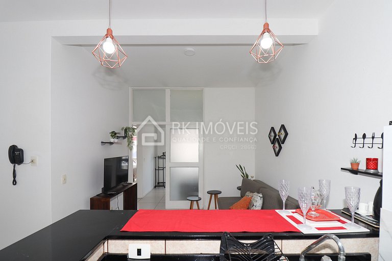 Apartamento Holiday Florianópolis -210A-RK Imóveis Temporada