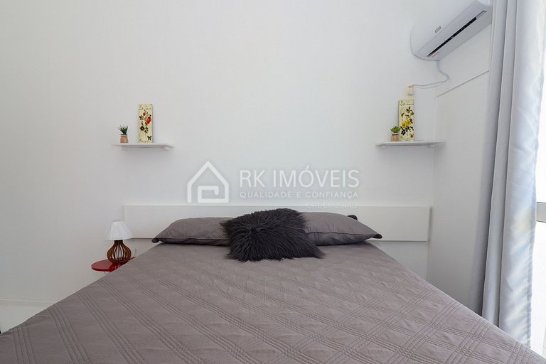 Apartamento Holiday Florianópolis -210A-RK Imóveis Temporada