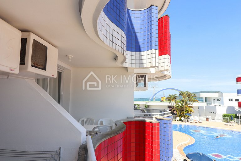 Gran vista al mar y piscina - BO01I