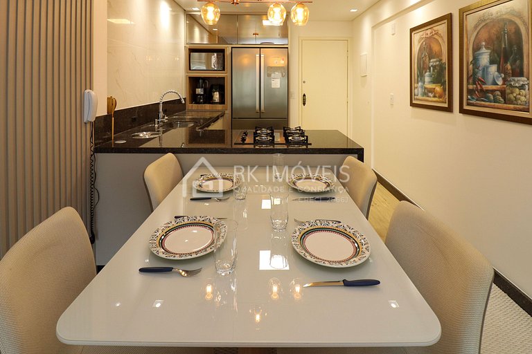 Excelente apartamento en condominio frente al mar - BX01I