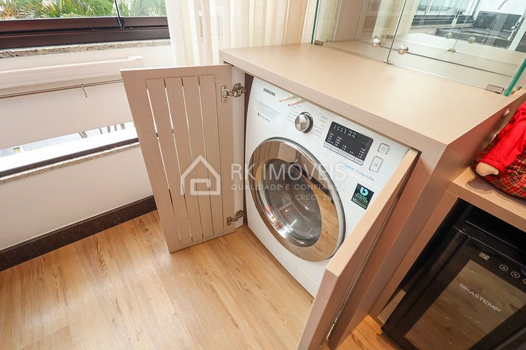 Excelente apartamento en condominio frente al mar - BX01I