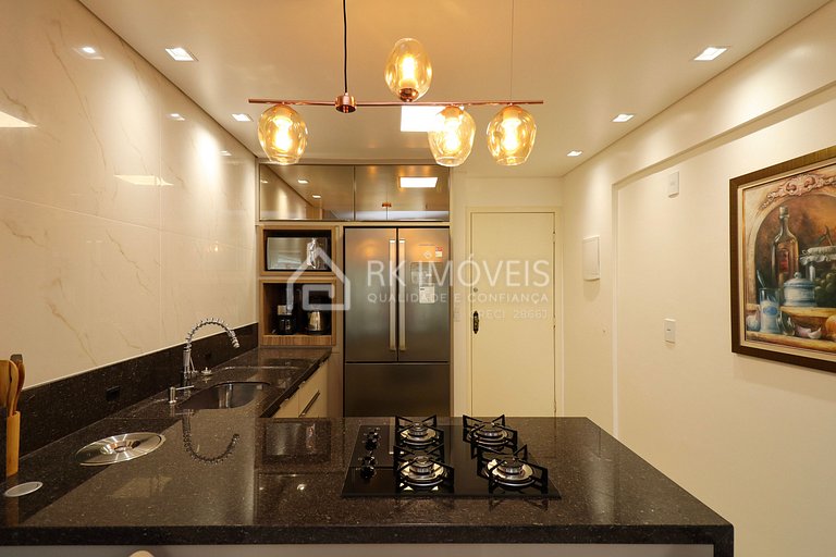 Excelente apartamento en condominio frente al mar - BX01I