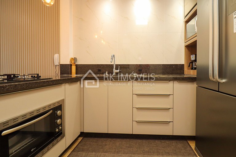 Excelente apartamento en condominio frente al mar - BX01I