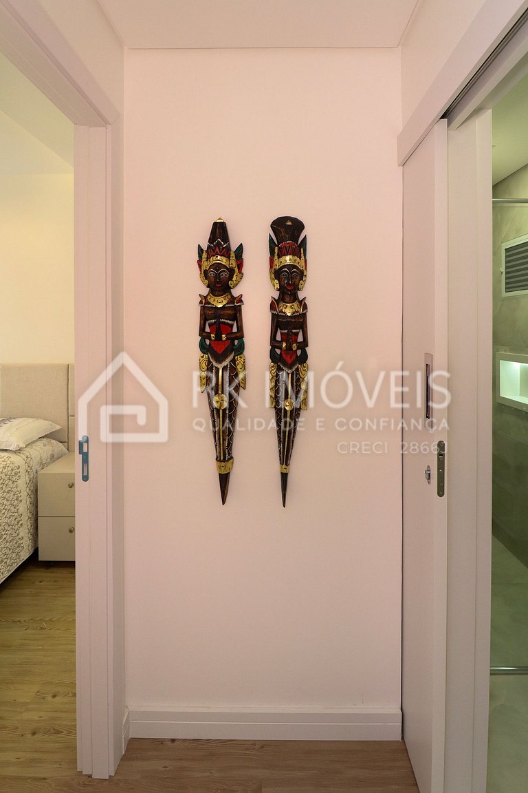 Excelente apartamento en condominio frente al mar - BX01I