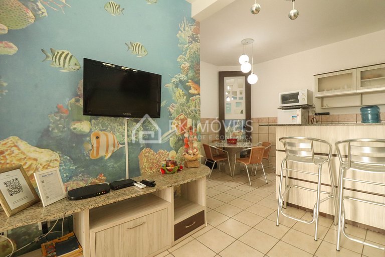 Apartamento Holiday Florianópolis -251B-RK Imóveis Temporada
