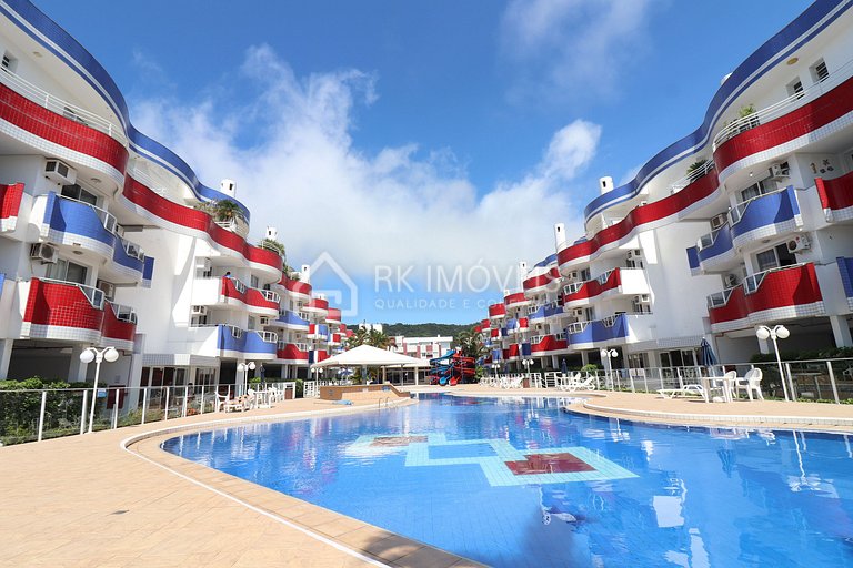 Apartamento Holiday Florianópolis -215A-RK Imóveis Temporada