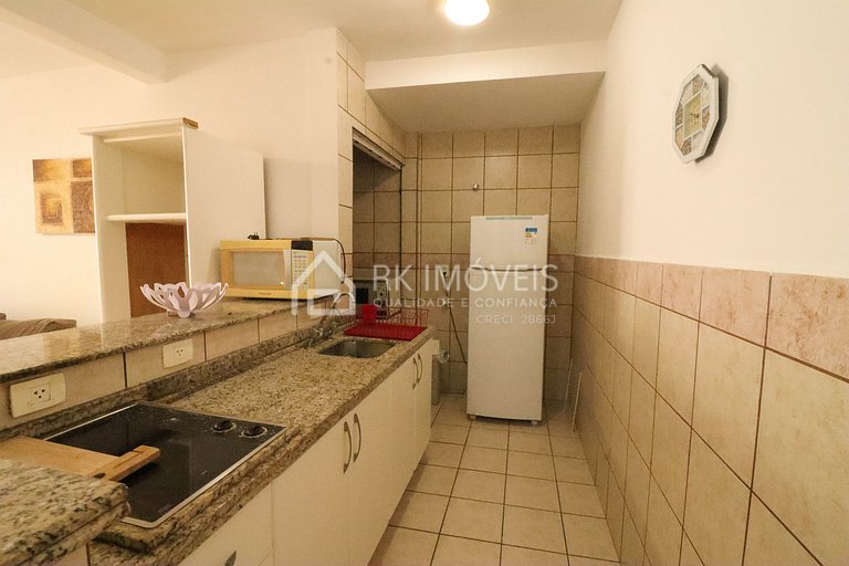 Apartamento para 6 pessoas com 2 banheiros