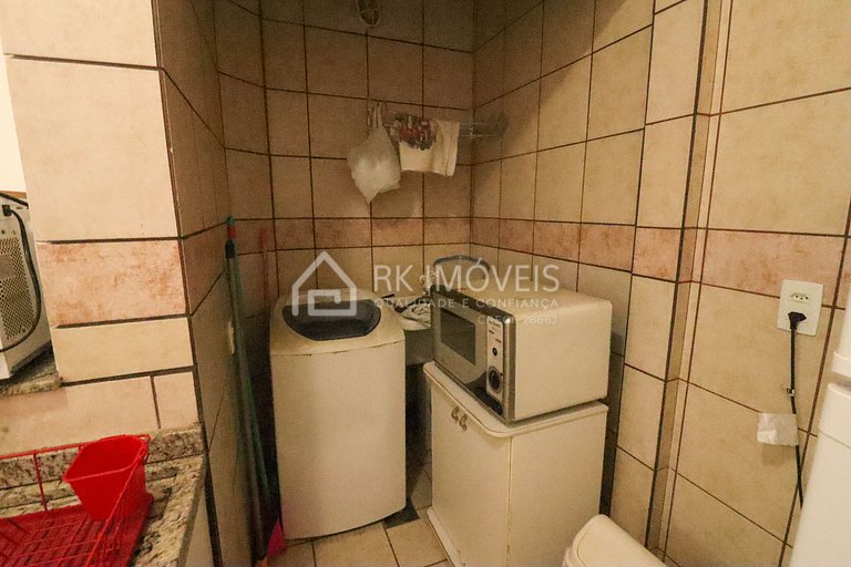 Apartamento para 6 pessoas com 2 banheiros