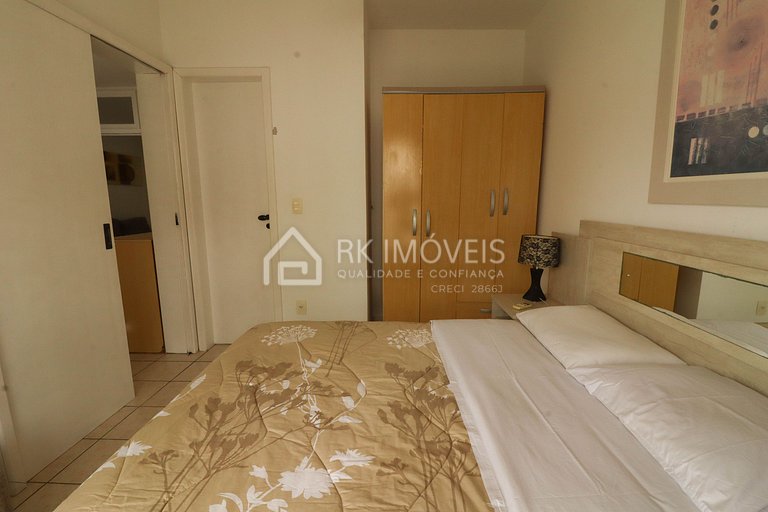 Apartamento para 6 pessoas com 2 banheiros