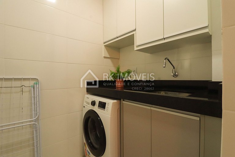 Excelente apartamento a 100m do mar - LS01I