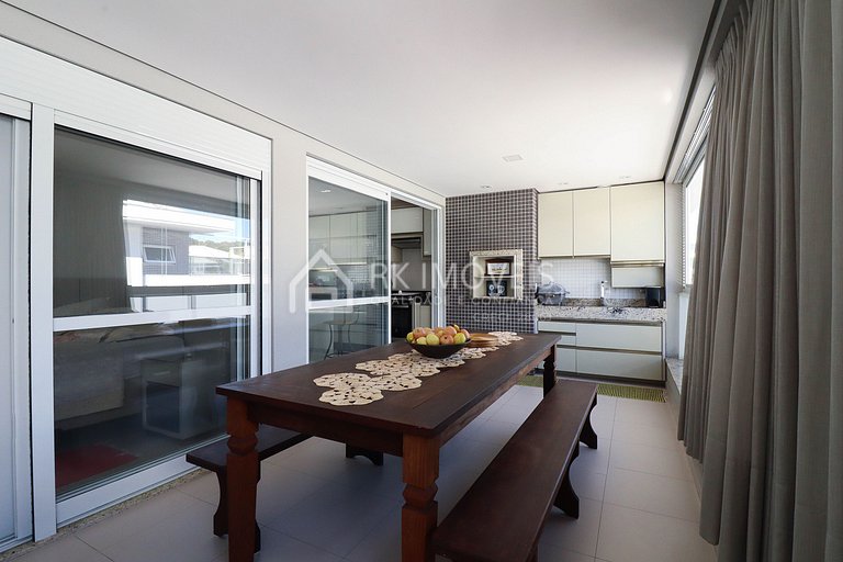 Ingleses Apart Florianópolis-Seasonal Rental-ZG01I-3 bedroom