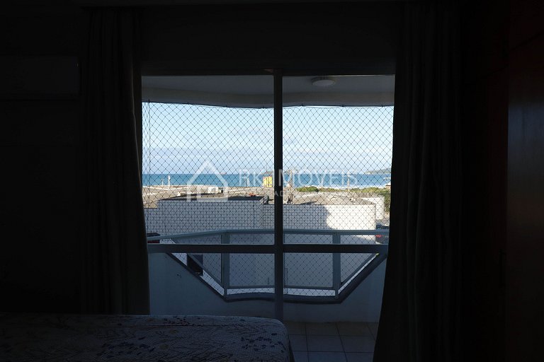 Maravilhoso apartamento vista para o mar - AI01I