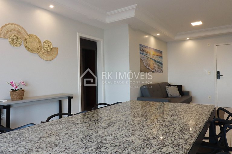 Maravilhoso apartamento vista para o mar - AI01I