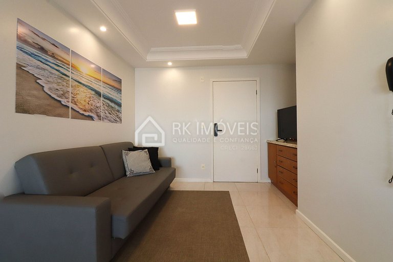 Maravilhoso apartamento vista para o mar - AI01I