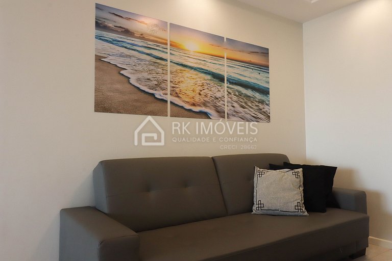 Maravilhoso apartamento vista para o mar - AI01I