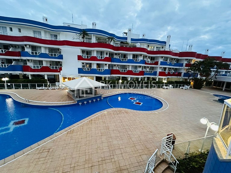 Apartamento Holiday Florianópolis -166B-RK Imóveis Temporada