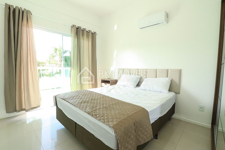 Ingleses Apart Florianópolis-Seasonal Rental-BF01J-2 bedroom