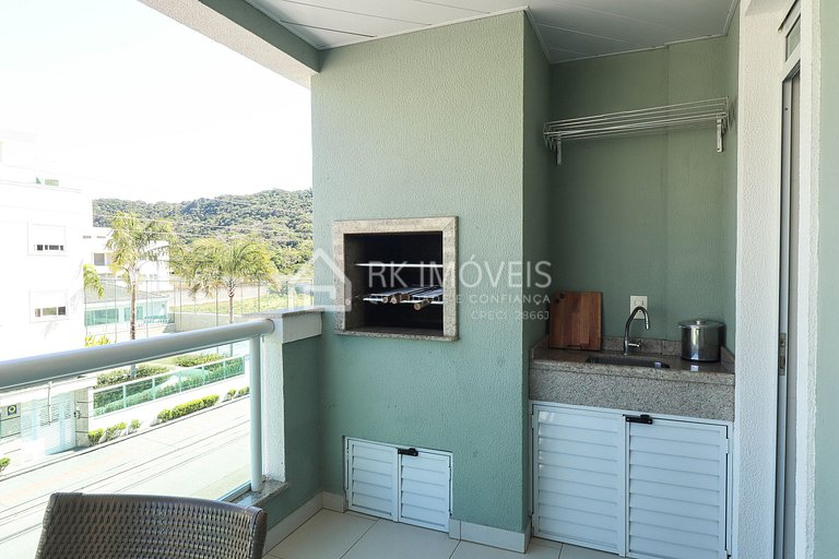 Ingleses Apart Florianópolis-Seasonal Rental-BH02J-3 bedroom