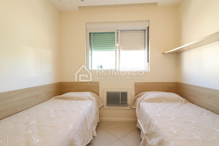 Ingleses Apart Florianópolis-Seasonal Rental-BH02J-3 bedroom