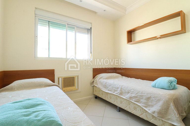 Ingleses Apart Florianópolis-Seasonal Rental-BH02J-3 bedroom