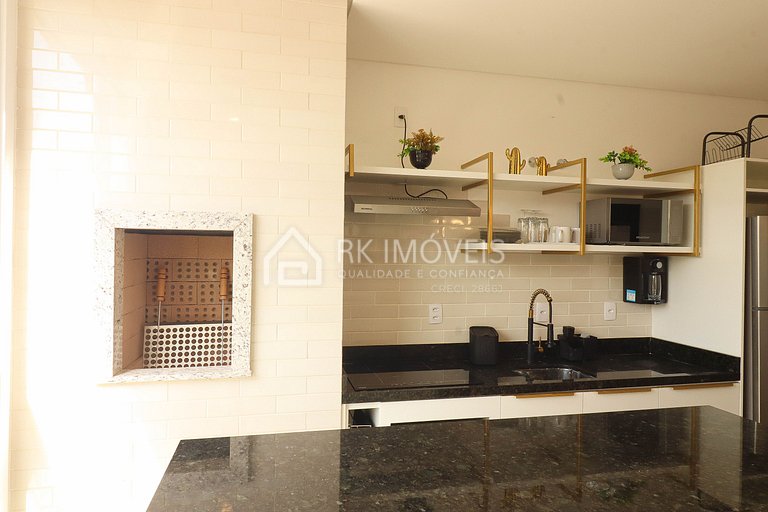 Ingleses Apart Florianópolis-Seasonal Rental-BH01J-2 bedroom