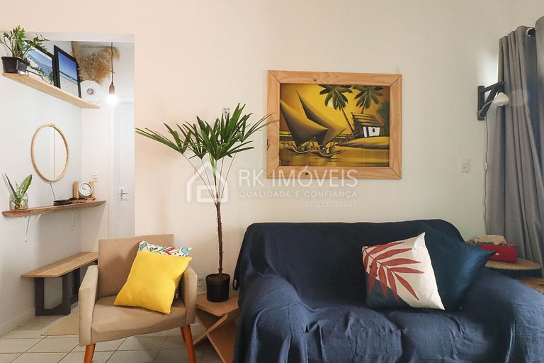 Ingleses Apart Florianópolis-Seasonal Rental-BV03J-1 bedroom