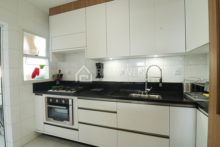 Maravilhoso apartamento frente mar - BN02J