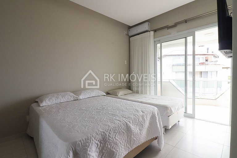 Apartamento Holiday Florianópolis -267B-RK Imóveis Temporada