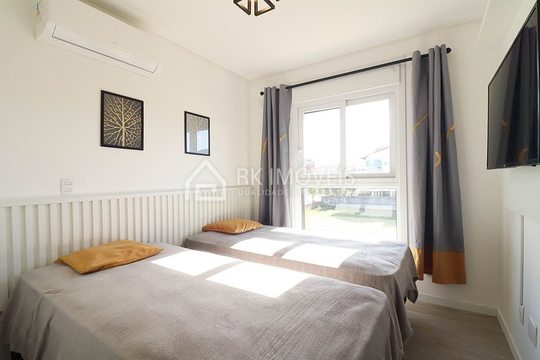 Ingleses Apart Florianópolis-Seasonal Rental-BH01J-2 bedroom