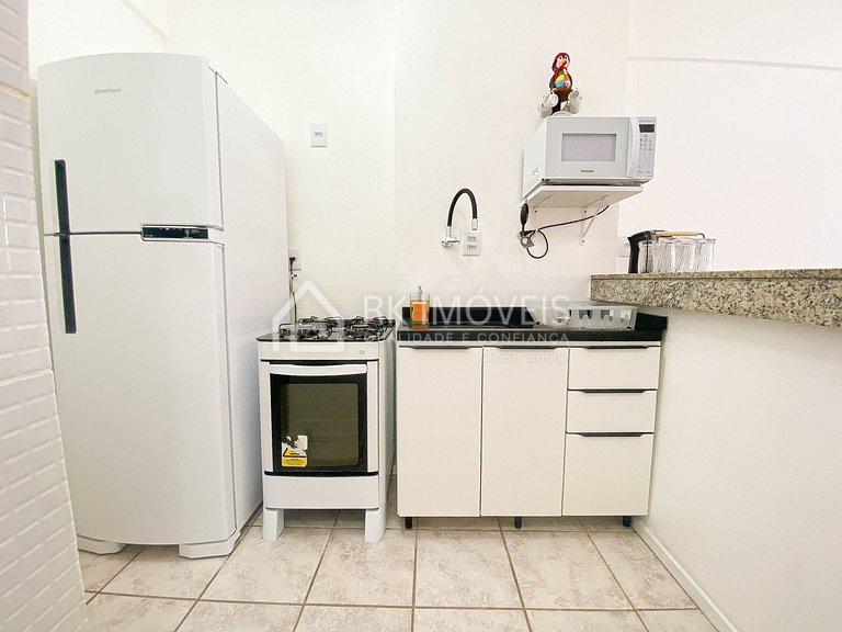 Lindo apartamento a 50m do mar - CI01J