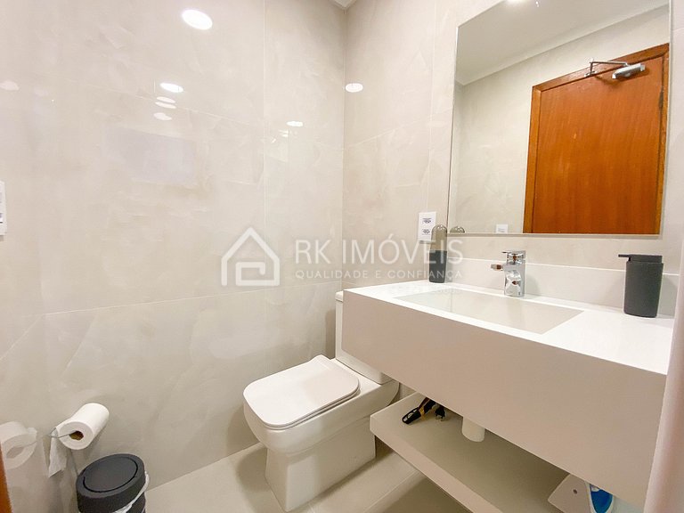 Apartamento Holiday Florianópolis -212A-RK Imóveis Temporada