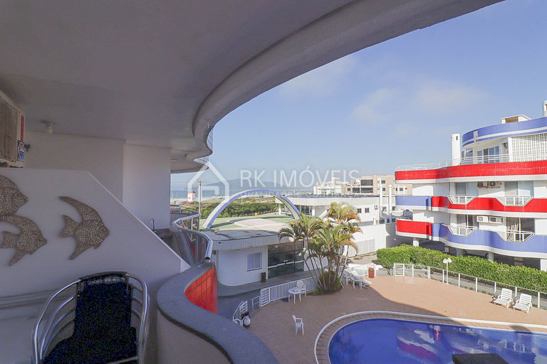 Apartamento Holiday Florianópolis -270B-RK Imóveis Temporada