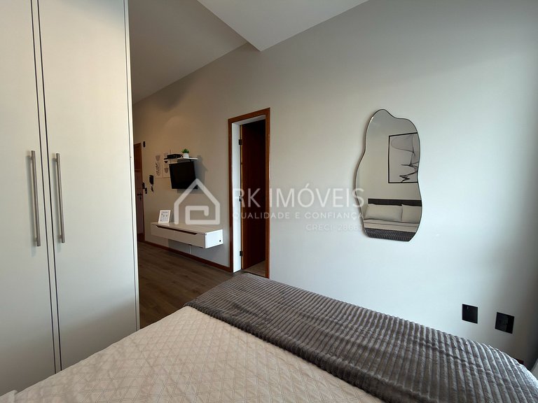Apartamento Holiday Florianópolis -211A-RK Imóveis Temporada
