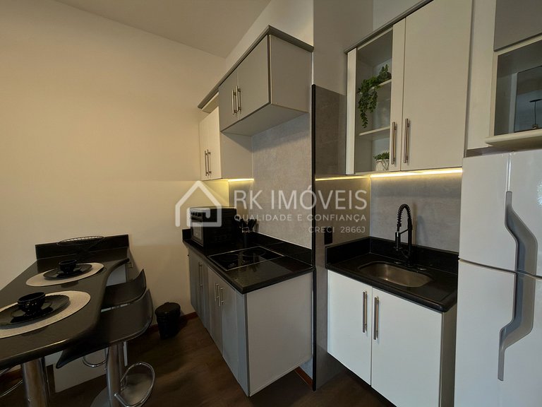 Apartamento Holiday Florianópolis -211A-RK Imóveis Temporada