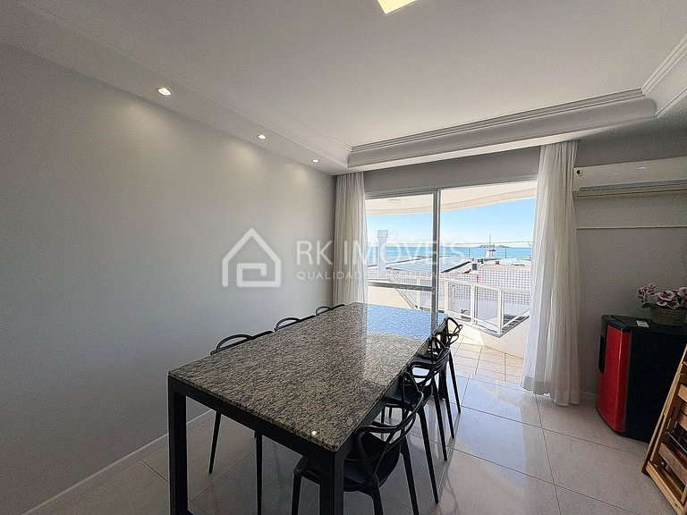 Maravilhoso apartamento vista para o mar - AI01I