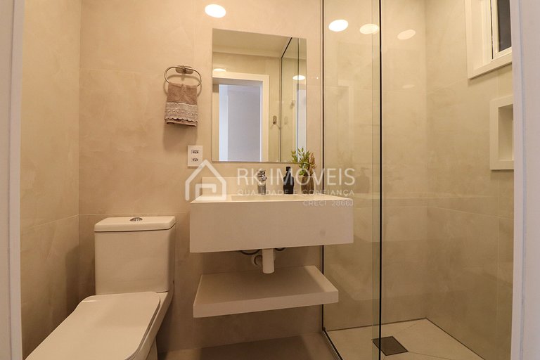 Apartamento Holiday Florianópolis -212A-RK Imóveis Temporada
