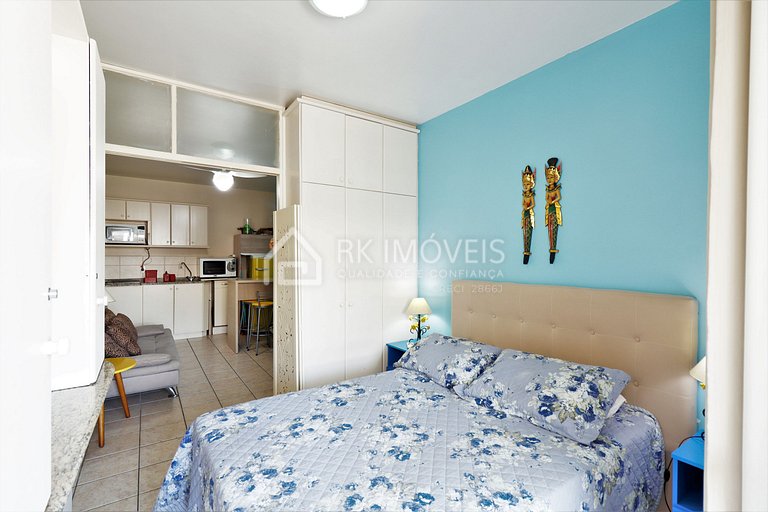 Apartamento Holiday Florianópolis -117A-RK Imóveis Temporada