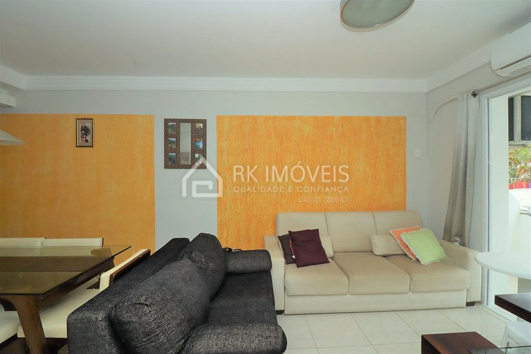 Apartamento Holiday Florianópolis -146B-RK Imóveis Temporada