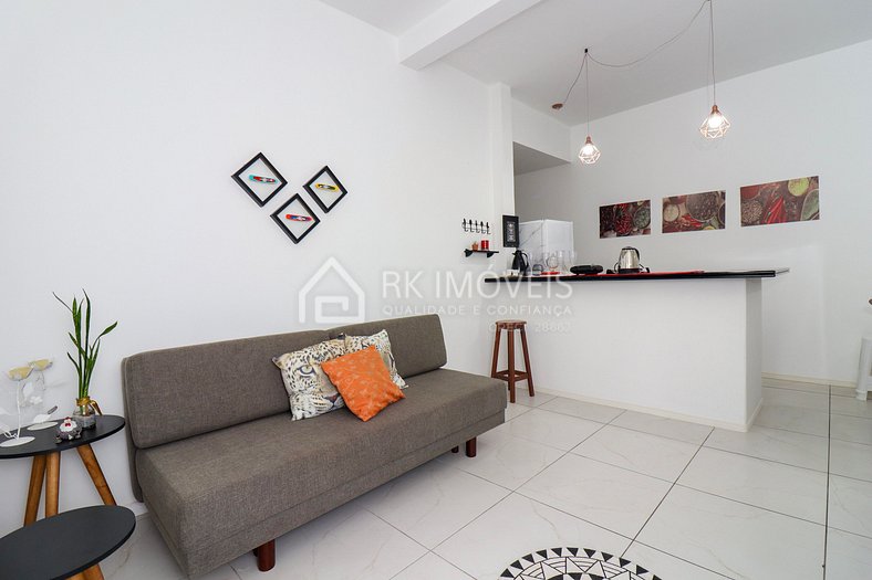 Apartamento Holiday Florianópolis -210A-RK Imóveis Temporada