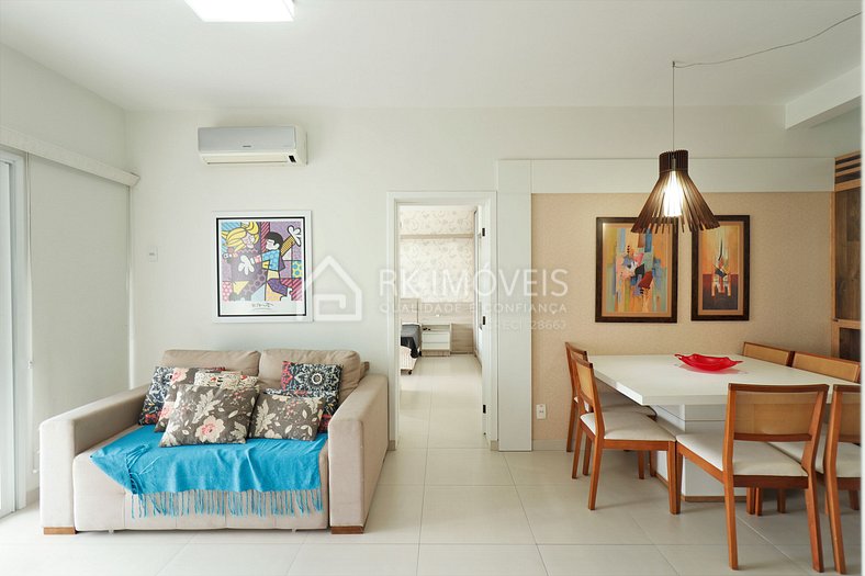 Apartamento Holiday Florianópolis -223A-RK Imóveis Temporada