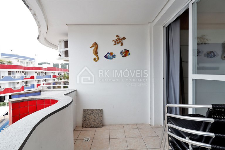 Apartamento Holiday Florianópolis -270B-RK Imóveis Temporada
